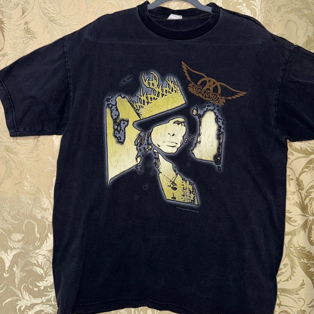 Aerosmith Black Graphic Tee